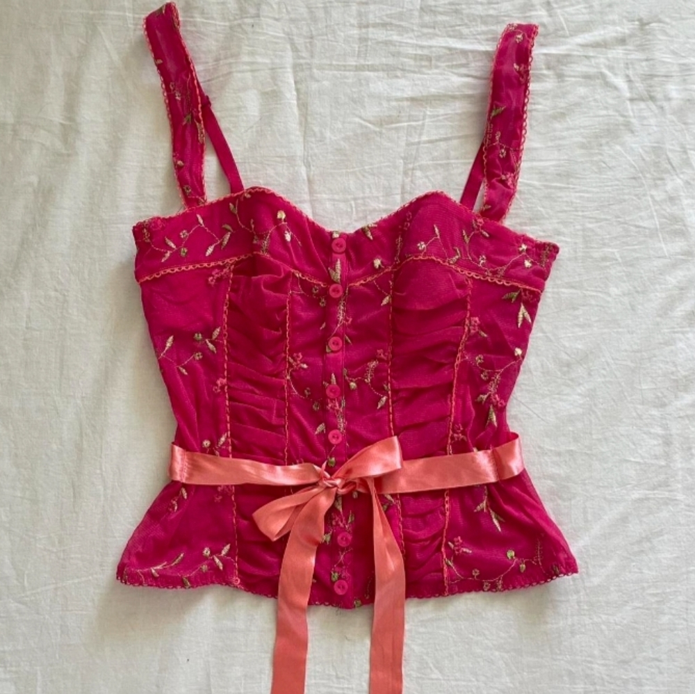 Victoria's Secret Sexy Little Things Floral  Corset